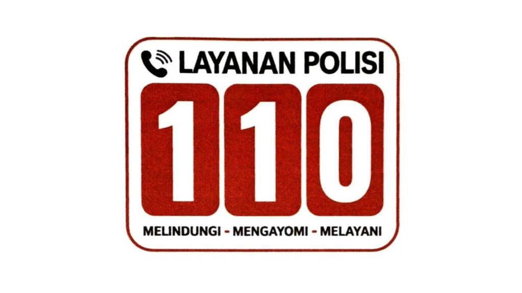 Logo 110 Polri