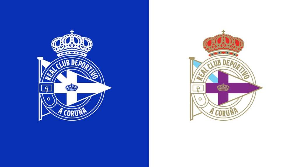 Deportivo A Coruna visual identity logo detail1 - image Bureau Borsche