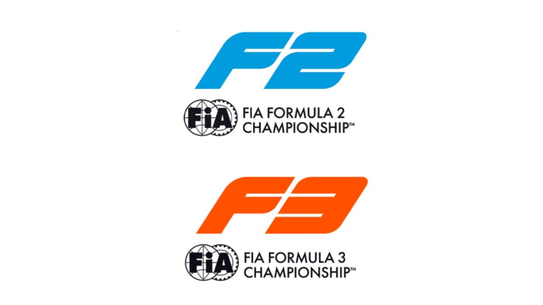 logo baru Formula 2 (F2) dan Formula 3 (F3)