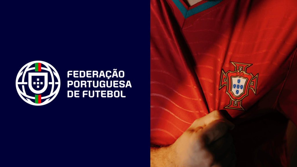 Logo Federasi Sepak Bola Portugal (PSSI-nya Portugal) dan Logo di Jersey